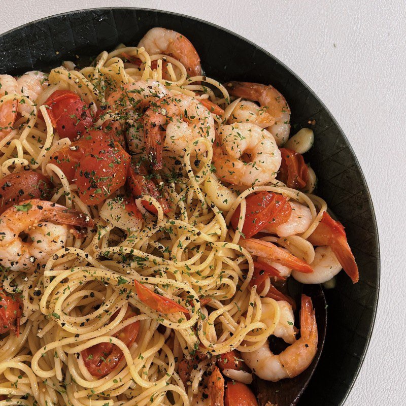 Công thức mì pasta tôm chuẩn vị Ý cực dễ làm ngay tại nhà - Ảnh 1